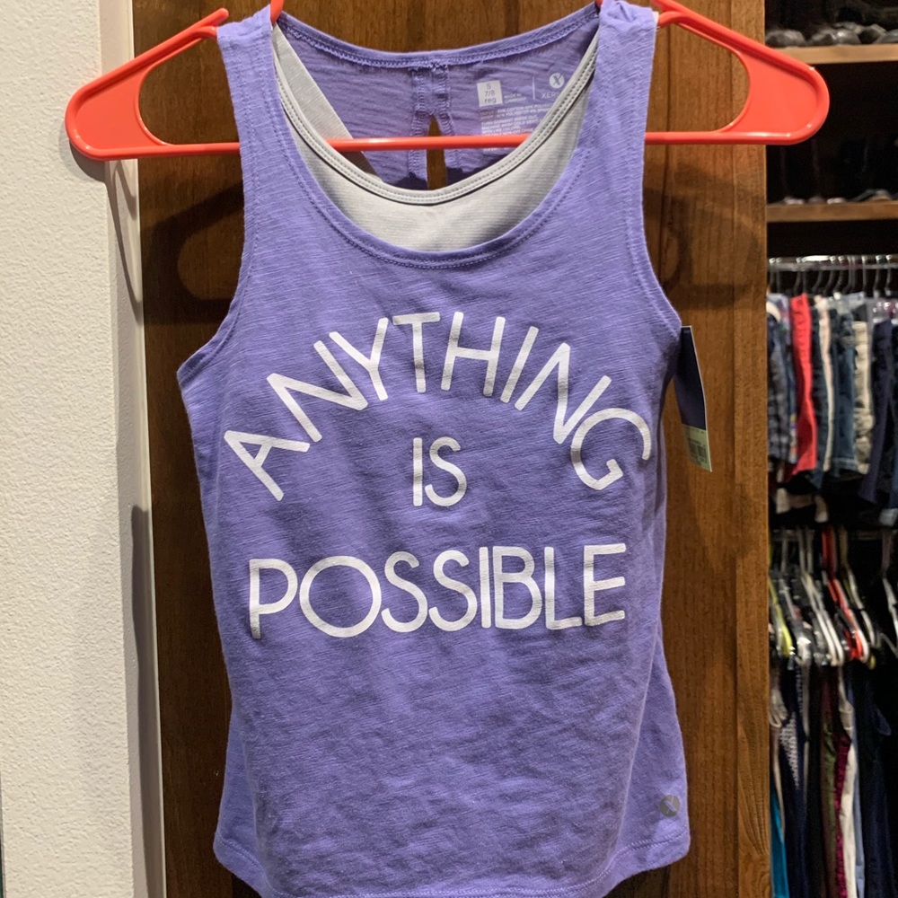 Tank top with built in bra